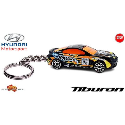 RARE KEYCHAIN BLACK HYUNDAI TUSCANI/TIBURON CUSTOM Ltd Ed.