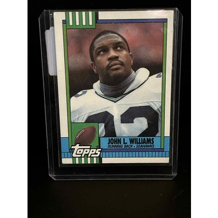 John L. Williams #339 | 1990 Topps Football Trading Card