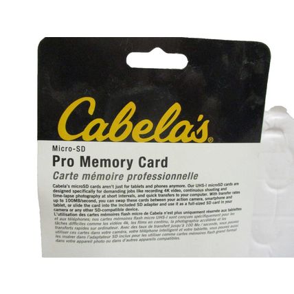 Cabela's Micro SD Pro Memory Card 32 GB