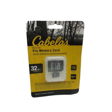 Cabela's Micro SD Pro Memory Card 32 GB