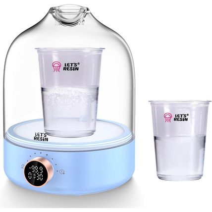 LET’S Resin Upgraded Resin Bubble Remover, Eliminate 99% Bubble in 5-9 Minutes,