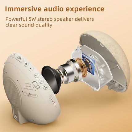Sunrise Alarm Clock White Noise Machine: Natural Wake up Light - Dimmable Clock