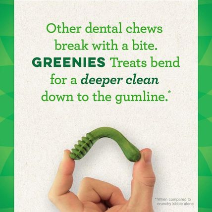 Greenies Original Large Natural Dental Care Dog Treats, 54 Oz. Pack (34 Treats)