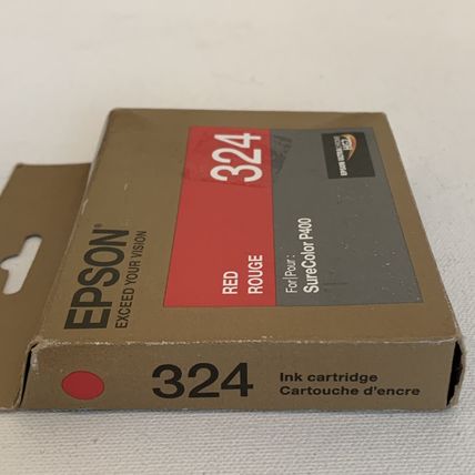Epson T324720 Red Ink Cartridge Genuine 324 SureColor P400 Ultrachrome HG2 11/21