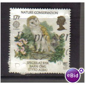 1986 GB BARN OWL F/U SG1320