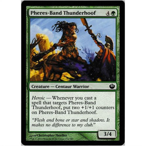 Magic the Gathering - Journey Into Nyx - #134/165 - Pheres-Band Thunderhoof