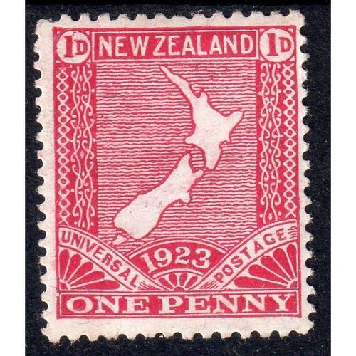 New Zealand Sg461 1d Carmine white gum un mounted mint (G102)