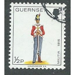 GUE 1974 1/2P 'MILITIA -PRIVATE' FINE USED (EBID49-975)