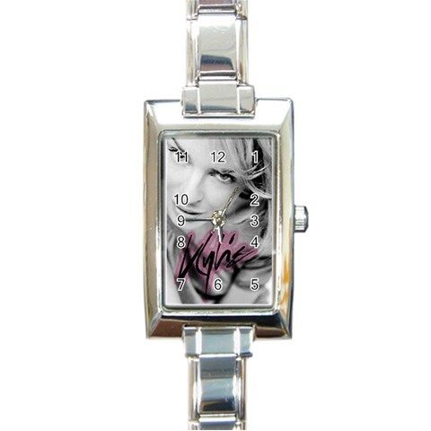 Kylie Minogue Italian Charm Rectangular Watch [30354778]