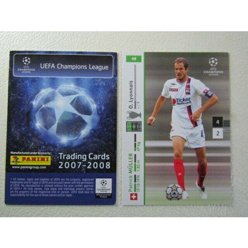 Panini UEFA 2007-2008 Champions League Football Card Variants (ef1)