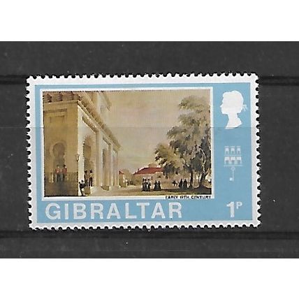 Gibraltar.SG257 1p Prince George of Cambridge Quarters&Trinity Church.MM.July20