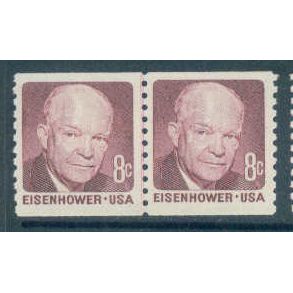 1402 8c Dwight Eisenhower Almost Very Fine MNH CLP R0264