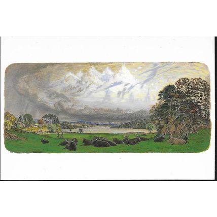 Brown, Ford Madox - Windermere: a Storm, 1848 - art postcard