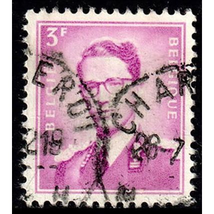 Belgium 1958 King Baudouin 3F Used Stamp p