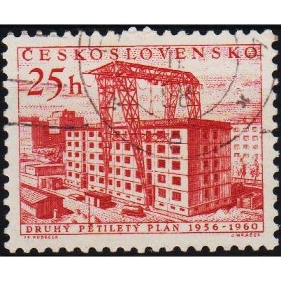 Czechoslovakia. 1956 25h S.G.909 Used