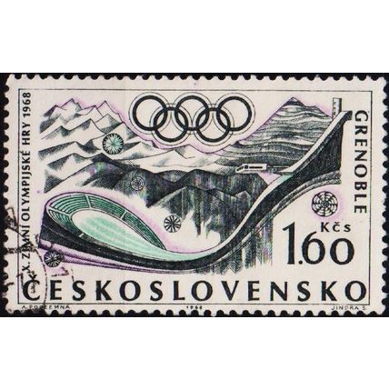 Czechoslovakia. 1968 1k60 S.G.1716 Used