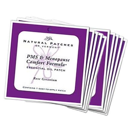 Natural Patches of Vermont ~ 24 Hour PMS & MENOPAUSE ~ 18 foil wrapped ~ SALE!