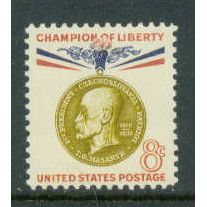 1148 8c Thomas Masaryk Fine MNH MA0235