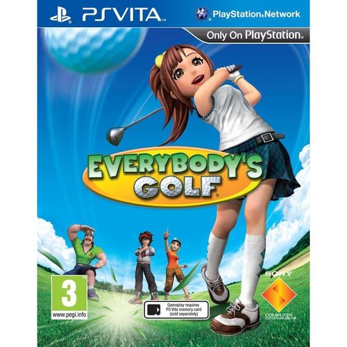 Everybody's Golf (PS VITA) PEGI Rating Age 3 & over New Factory Sealed