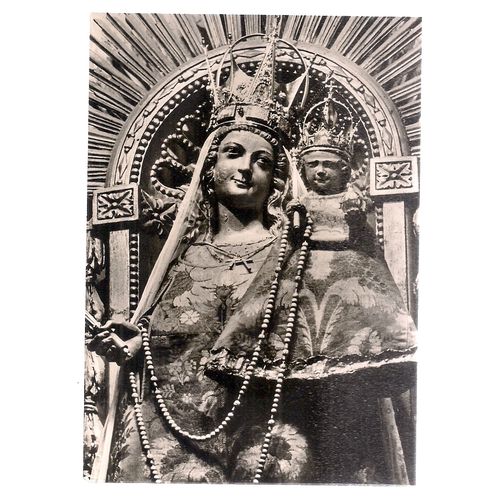 UNSERE LIEBE FRAU VON AACHEN, GERMANY unused vintage postcard 1962 /