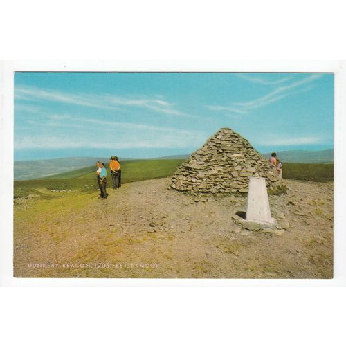 Dunkery Beacon Exmoor Somerset Postcard 0217