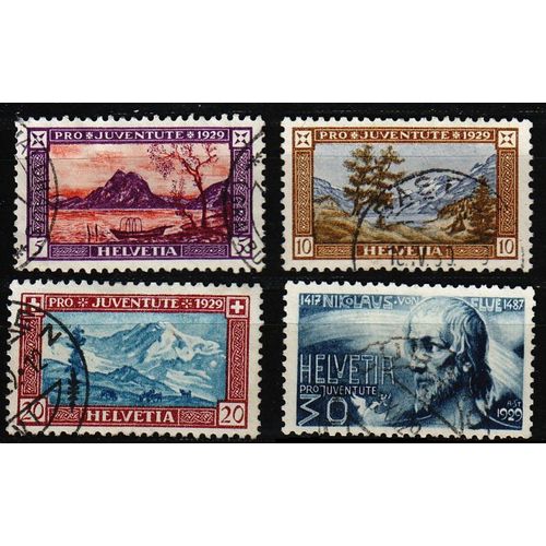 SCHWEIZ SWITZERLAND [1929] MiNr 0235-38 ( O/used ) [01] Pro Juventute