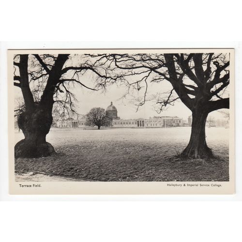 Terrace Field Haileybury & Imperial Service College Postcard RP Hertfordshire