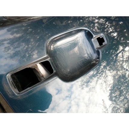 Volvo S70 V70 Front Right Passenger Door 412 Blue Green Metallic OEM RH