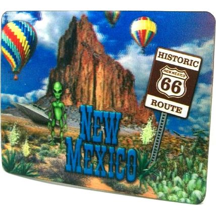 New Mexico 3D Fridge Magnet