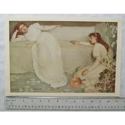 Whistler Plate III Symphony in White, No. III