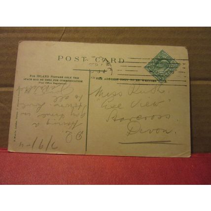 HYDE PARK CORNER, LONDON used antique postcard 1906 pm =