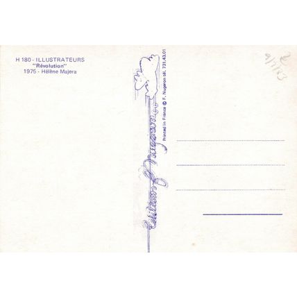 Helene Majera Revolution Postcard unused VGC