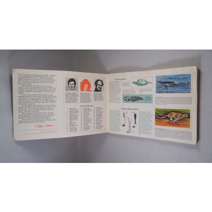Brooke Bond Tea Card Album: 1976 Wonders of Wildlife, With All Cards