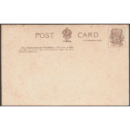 The Refreshment Pavilion, Kew Gardens, Surrey, c1905-10 - Gale & Polden Postcard