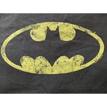Batman Logo Black Yellow T-Shirt Cotton Novel Teez SS Gotham City Riddler Joker