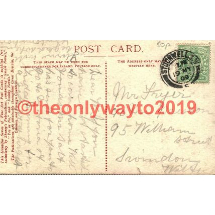 Spa Well, Shotley Bridge, Consett, Shureys Postcard 1909
