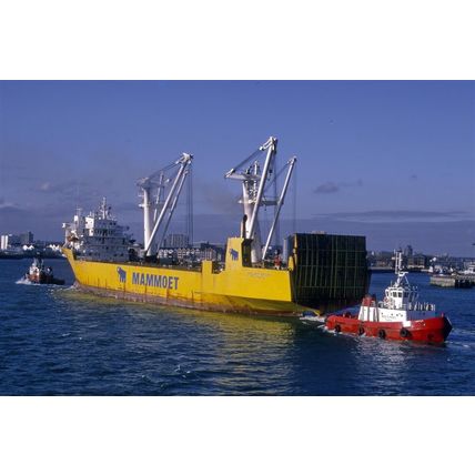 SQ2096 - Dutch Mammoet Cargo Ship - Project Orient - photograph 6x4