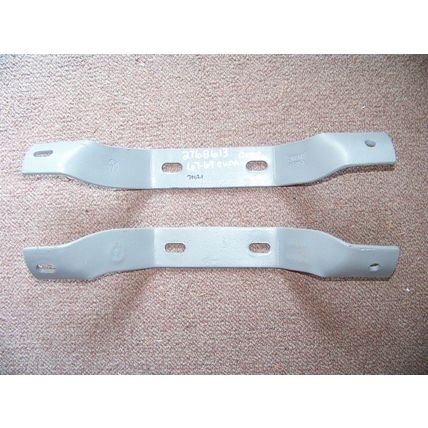 1967 68 69 Plymouth Barracuda Rear Bumper Brackets OEM 2768612 2768613