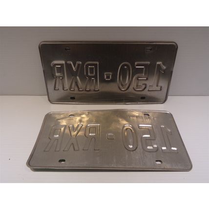 Colorado License Plates Pair 150 - RXR