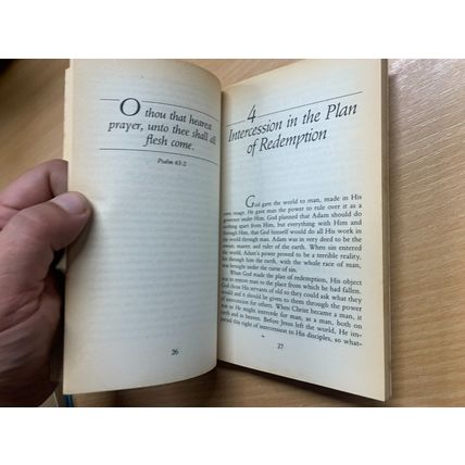 1989 "THE BELIEVER'S SECRET OF INTERCESSION" VINTAGE PAPERBACK BOOK (P2)
