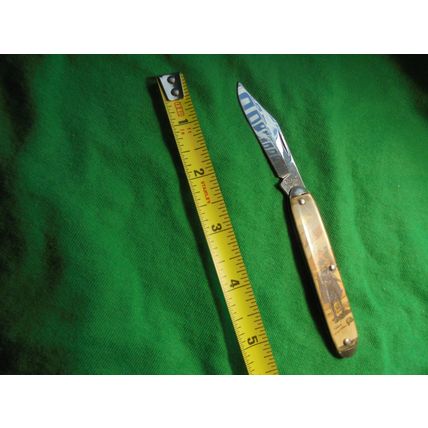 ZORRO Pen Knife! Painted Artwork!! $30.00 Shipped!! A Superhero or Cowboy Collec
