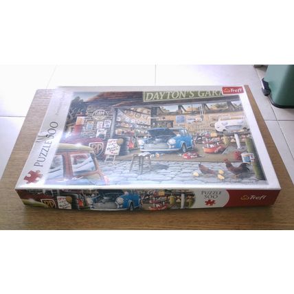 DAYTON'S GARAGE by Hiroyuki Tanikawa Jigsaw Puzzle (500 Piece) Trefl (2018)