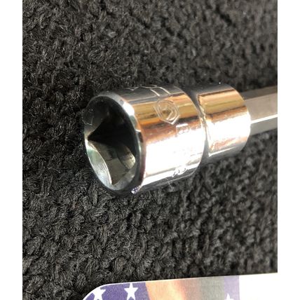 Matco 8mm Triple Square Long Deep Socket Bit BQL8M2 3/8" Drive Clean!