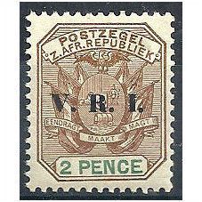 Transvaal 1900 SG228 2d Brown & Green Mounted.Mint.