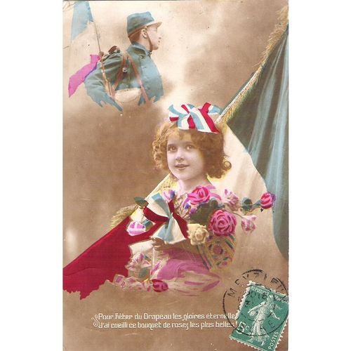CARTE POSTALE - Patriotique - ref 18