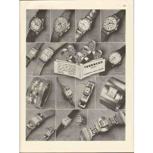 tourneau watches 1947 vacheron for every purpose occasion vintage ad