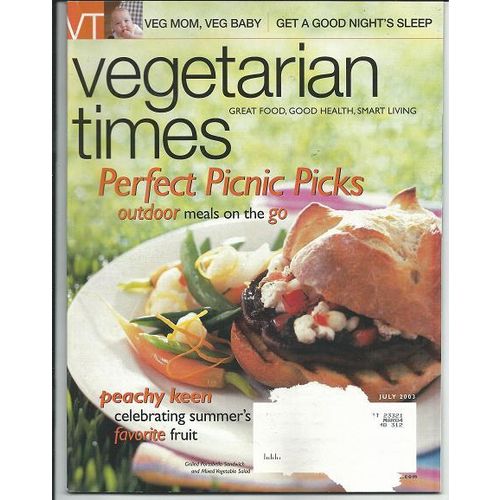 VEGETARIAN TIMES magazine JULY 2003