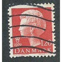 DEN 1974 120o 'QUEEN MARGRETHE' FINE USED (EBID42-993)