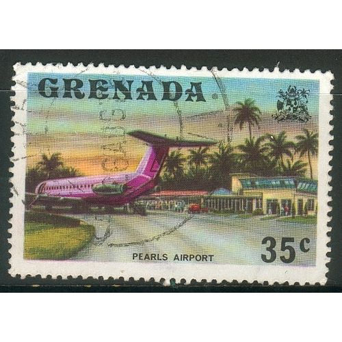 Grenada 1975 - SG 661 - 35c Pearls Airport - used