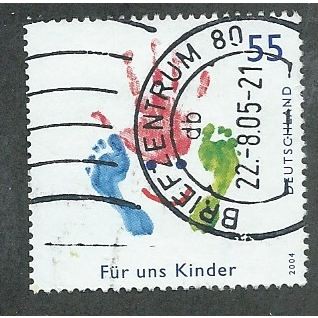 GER 2004 55c 'FOR US CHILDREN' FINE USED (EBID 51-211)